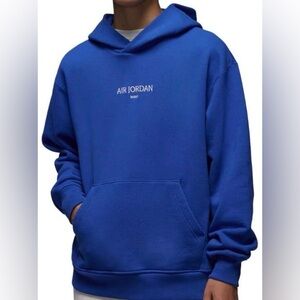 Professional Athletes Air Jordan Paris Pullover Hoodie
Blue-Size XL